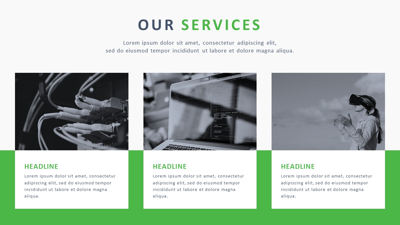 Our Services PowerPoint Template