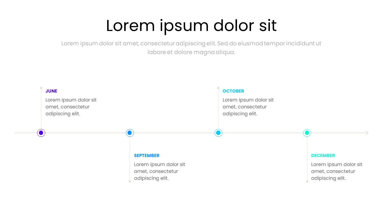 Timeline PowerPoint Template - S1187