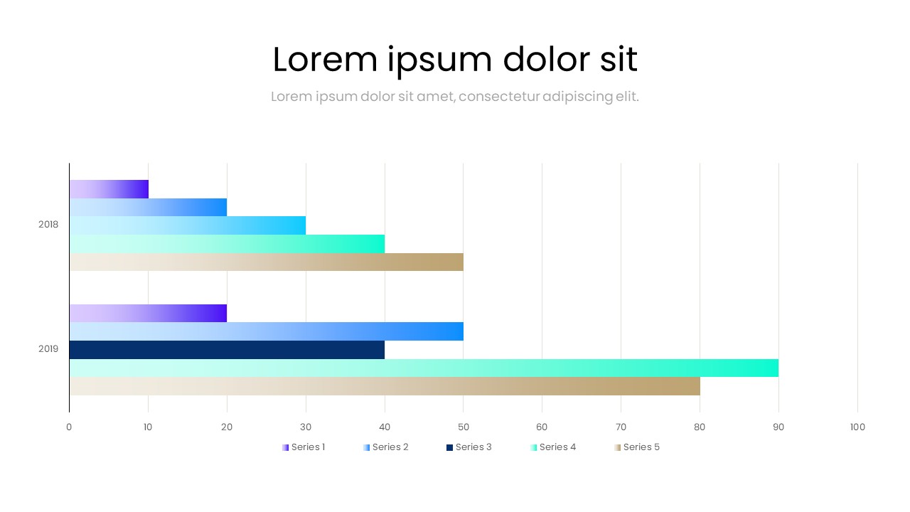 Business Performance Comparison Chart PowerPoint Template