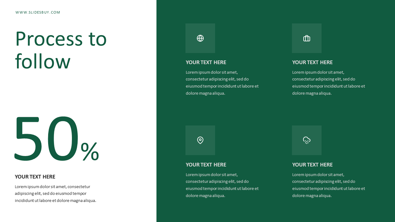 Workflow PPT Slide PowerPoint Template